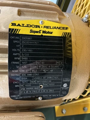 New | in-Stock NEW YORK BLOWER CO. _UNKNOWN_ Blowers Ohio US | Equipment Recovery Corp. #1330696