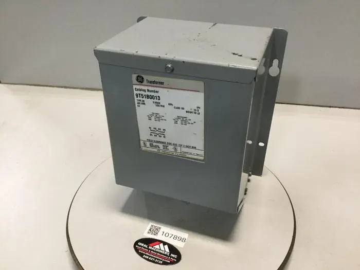 Used GENERAL ELECTRIC 9T51B0013 Transformers Michigan US | Ideal Machinery #583085
