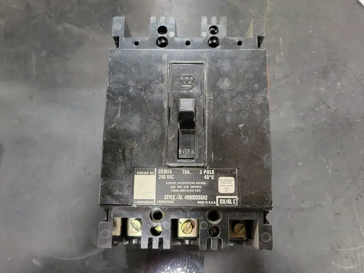 Used WESTINGHOUSE EB3070 Switchgears British Columbia CA | Lenmark #242537