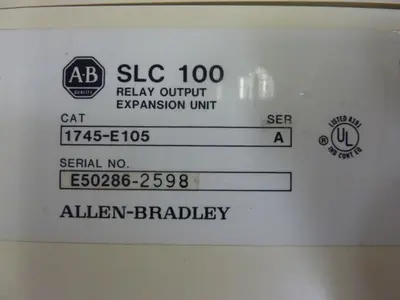 USED ALLEN BRADLEY 1745-E105 SER A