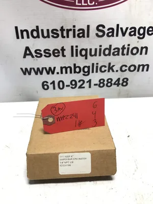 WIKA Pressure Gauge 111.10SP 4″300PSI BAR KPA WATER 1/4″NPT LM 52334198