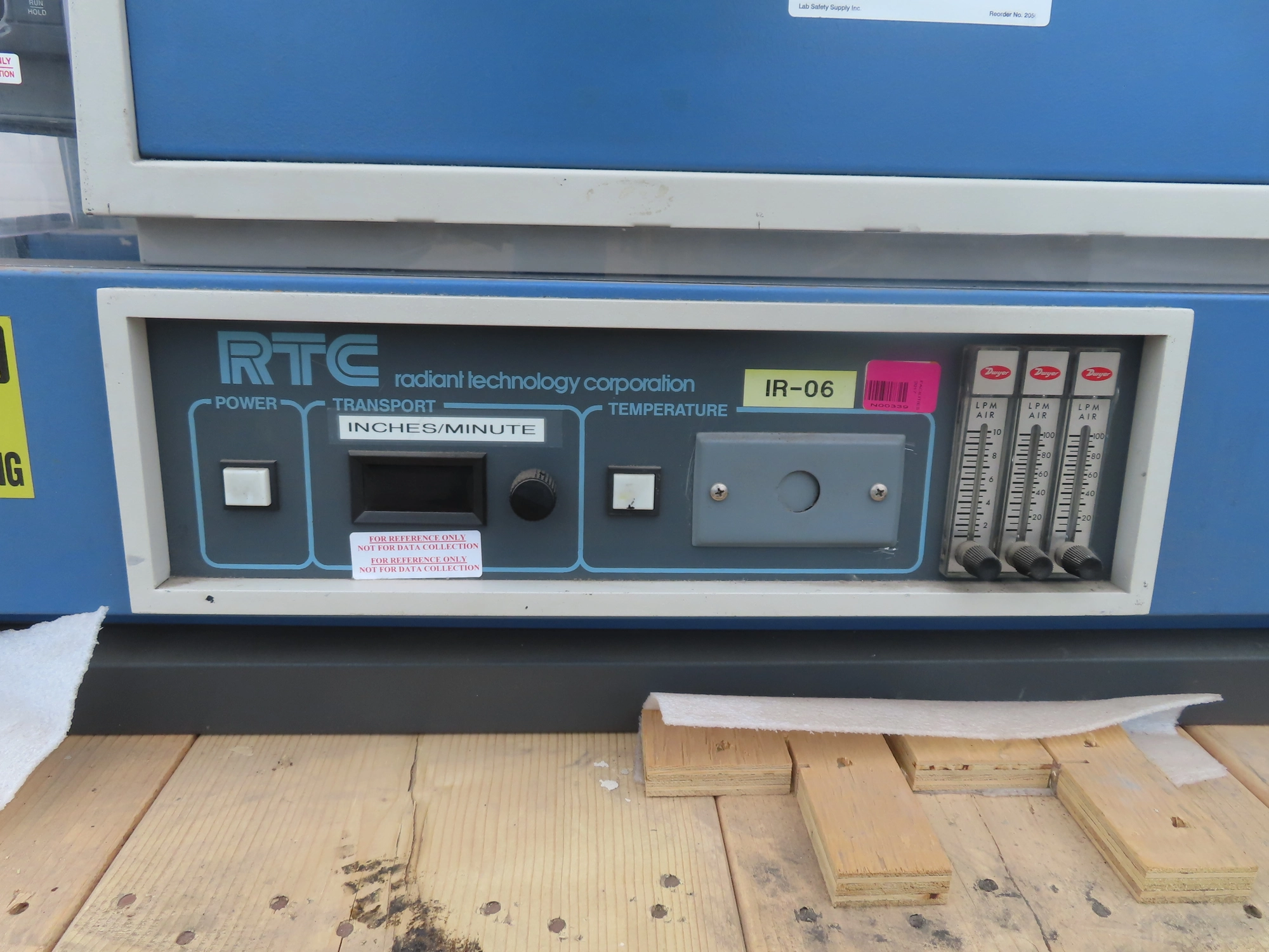 Radiant Technology RTC wire mesh belt, infared belt dryer