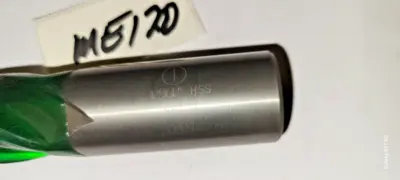NEW 1"X 1", HSS 4 FLUTE  SINGLE END MILL