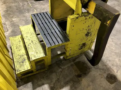 20,000 LB 10 TON BRADLEY MOTORIZED ROTAION COIL GRAB CLAW TYPE LIFT: STOCK #15816