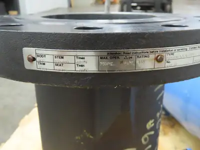 Jamesbury FG06DAGAJ1XESGTF 4x6" Flange Check Valve Quadra-Powr II QP5C Actuator