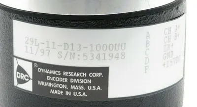 NEW DYNAMICS RESEARCH 29L-11-D13-1000UU ENCODER 29L11D131000UU