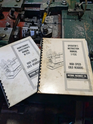 1967 NATIONAL DSSD COLD HEADER 1 Die 2 Blow | Barbarotto Int'l Sales Corp (5)
