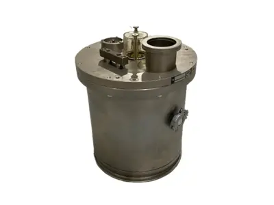 USED LEYBOLD STAINLESS STEEL VACUUM PUMP