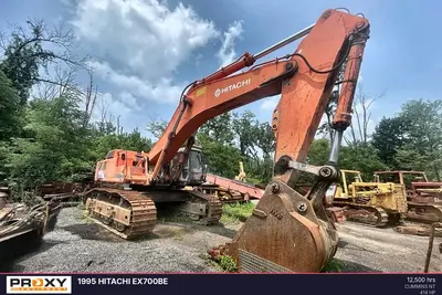 Used 1995 HITACHI EX700BE Crawler Excavators Pennsylvania US | Proxy Equipment #1377850