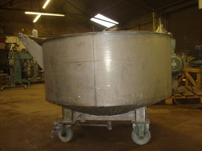 500L S/S Open Top Trolley Tanks