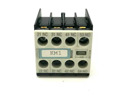 3RH1911-1HA13 | Siemens  Auxiliary Switch Block - Used
