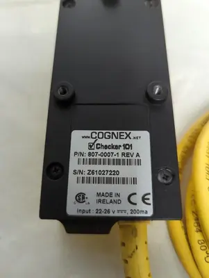 Used COGNEX 807-0007-1 Industrial Controls Ohio US | Surplus Asset Holdings #1425658