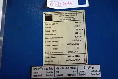 Used 2007 TRUMPF 6000 Laser Combo Punches | Machinery Marketing International #380269