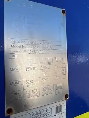 Heat Exchanger, Plate, 9,910 SF, S/st, GEA, (637) Plates #C744887