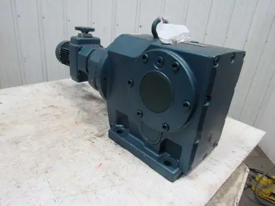 Sew Eurodrive K96R63D16DT71D4 4259:1 26500# Output LH VariSpeed Reducer 230/460V