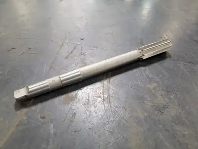 0.635in. x 10in. Chucking Reamer, Str. Shank, Str. Flute