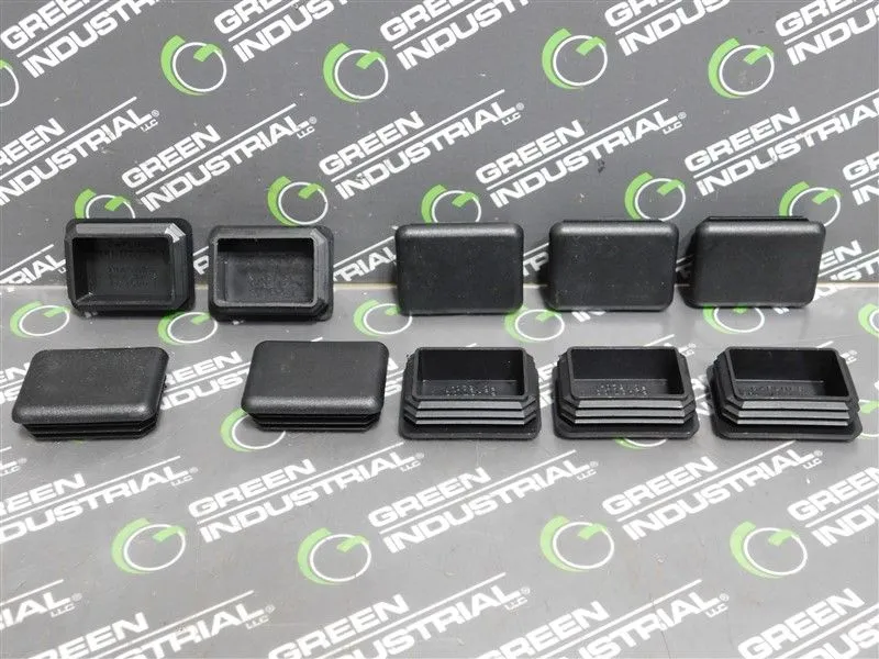 Lot of 10 Caplugs RER1-1/2x2-10-14 Rectangular Tubing Plugs RC 1520-1 New