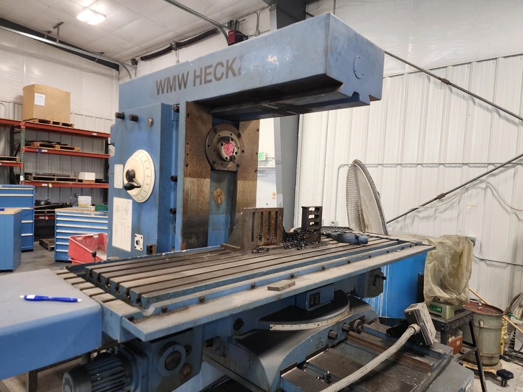 WMW HECKERT FU450X1800 Vertical Mills | Liberty Machine Works LLC