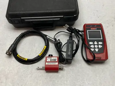 USED DESOUTTER DATA COLLECTOR & ANALYZER W/ DIGITAL ROTARY TORQUE TRANSDUCER