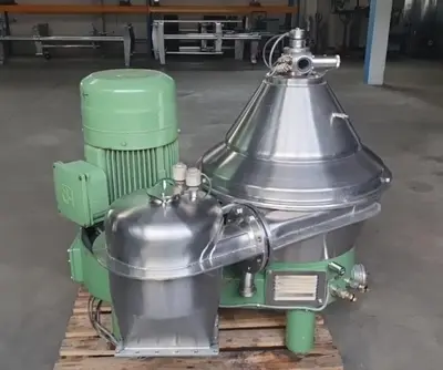 Westfalia SC 35-06-177 Hydrostop clarifier centrifuge, 316SS.