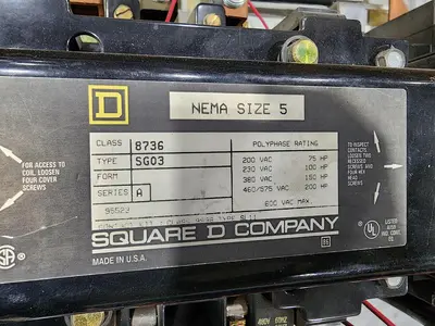 USED SQUARE D 8736SG03