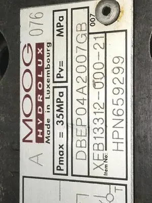 USED MOOG DBEP04A2007GB