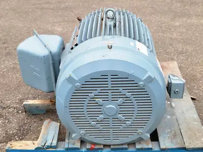 125 hp, 460 volts, 3565 rpm, 444TS Electric Motor