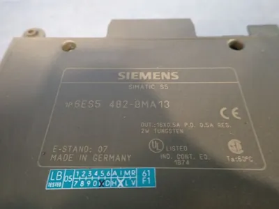 USED SIEMENS 6ES54828MA13