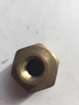 *New* 3/8" X 1/8"  Brass Reducer Coupling (Lot Of 4) *Warranty*