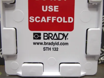 Brady SCAF-STH132A Scaftag Mark 9 Holders 18 Inserts 2 Pens Included New NIB