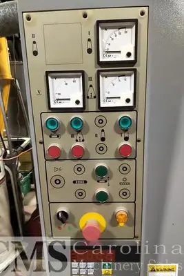 USED 2014 BOARKE BKM37RK 2-HEAD 37" WIDE BELT SANDER