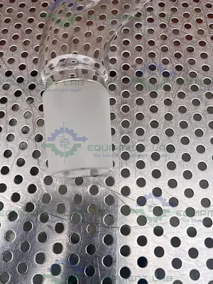NEW CHEMGLASS CG-1033-45 OFFSET ADAPTER 45/50 JOINT, 270MM H X 75MM W
