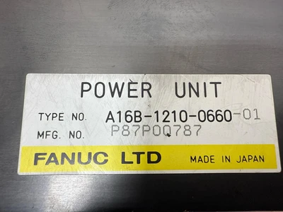 FANUC A16B-1210-0660-01 PLC Power Supplies | Fram Fram LLC (9)