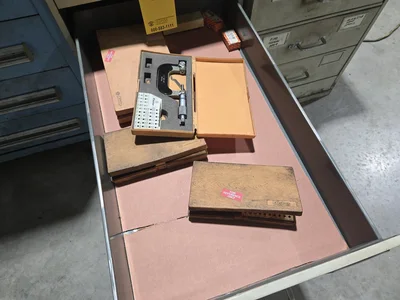 Filing Cabinet and Contents; Mixed Gages