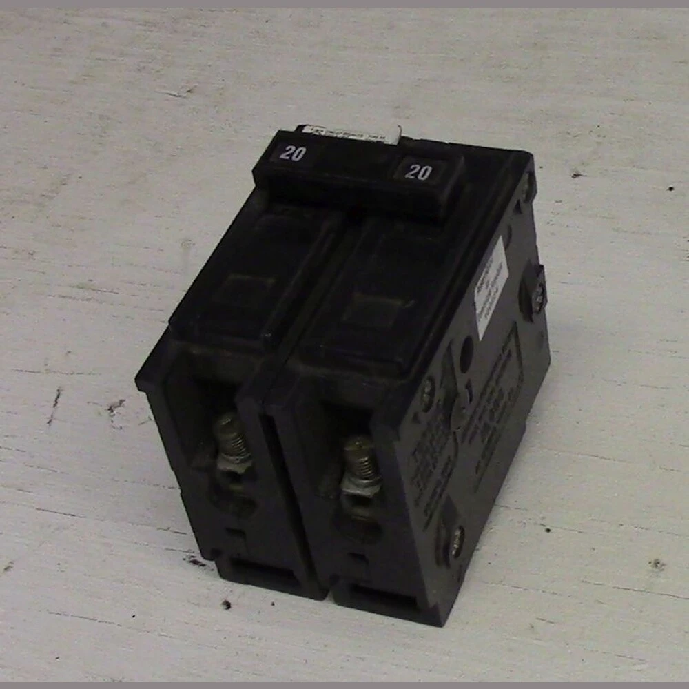 Cutler Hammer 2 Pole 20 Amp Bolt-on Breaker