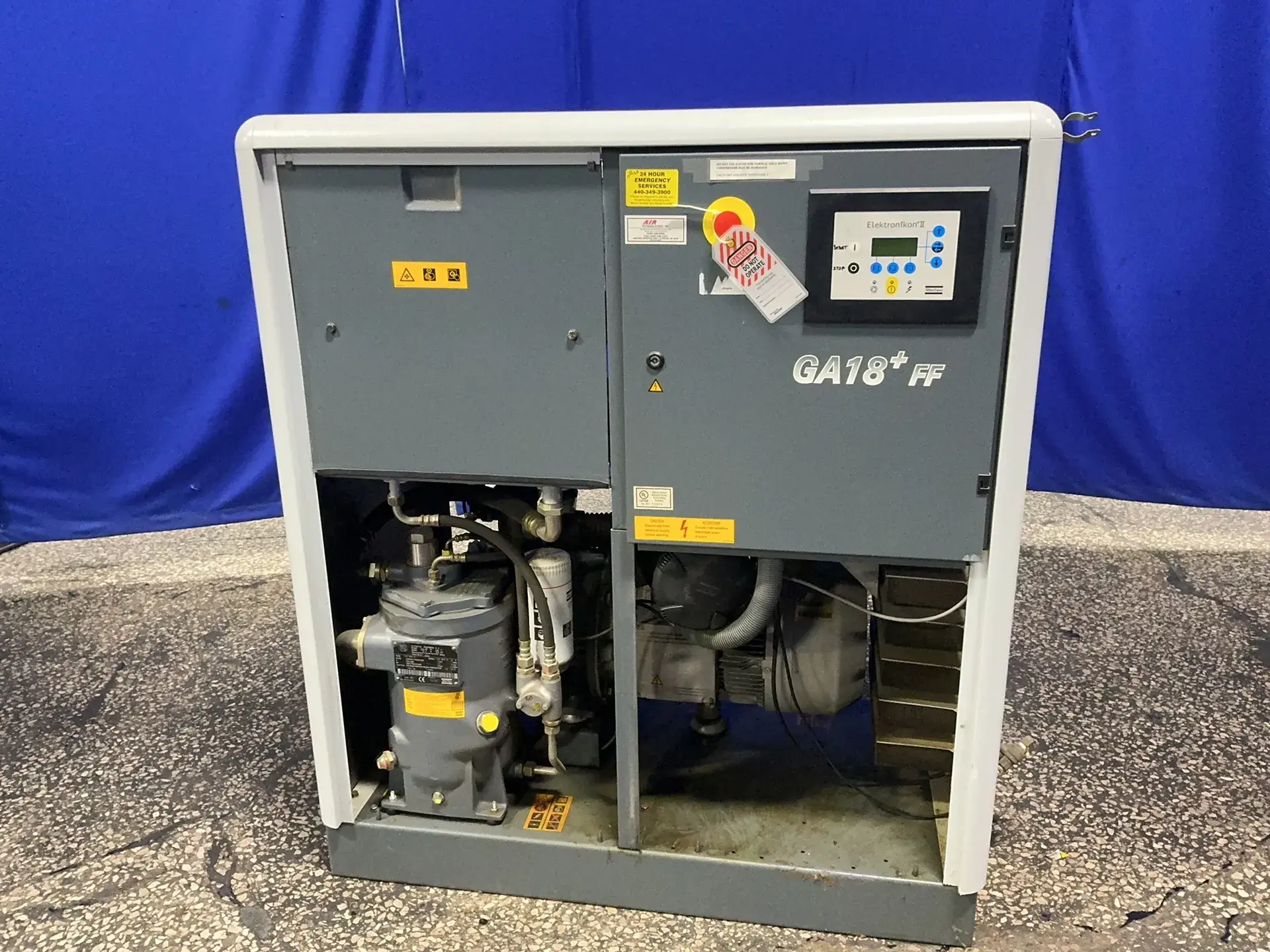Used 2006 ATLAS COPCO GA18PLUS Miscellaneous MRO Ohio US | HGR 24 #1279304