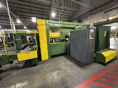 USED 1998 COLUMBIA MACHINE INC. CASE PALLETIZER, MODEL FL150 -LRFD-AB-9804