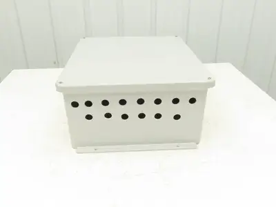 Wiegmann HW-J201608SC Fiberglass Electrical Enclosure Box 20x16x8" 3R Raintight