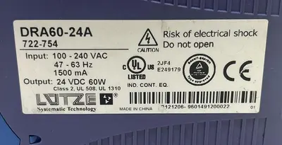 USED LÜTZE DRA60-24A