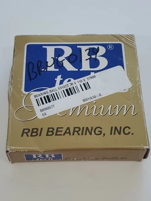 NEW RB Tech 6310-ZZ