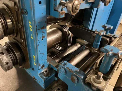 1969 STANAT 8" x 3" s-190 RING SLITTING LINE (14536) SLITTING LINES | Machinery International LLC (16)