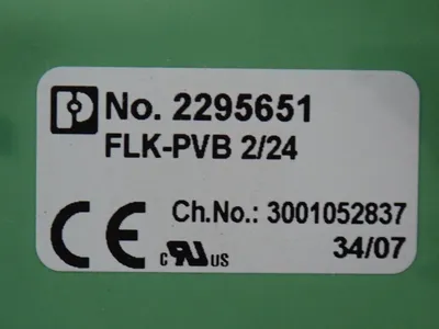 New | in-Stock PHOENIX CONTACT FLKPVB 2/24 Terminal Blocks Ohio US | HGR 24 #754788