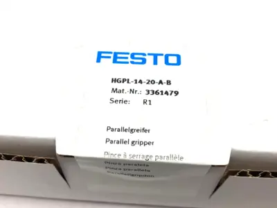 NEW FESTO PARALLEL GRIPPER 20MM STROKE PER JAW