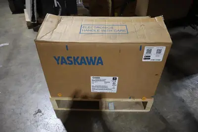 YASKAWA GA800 50 HP DRIVE GA80U4075ABM / CIPR-GA80U4075ABMA-AAAANA REV. B NEW