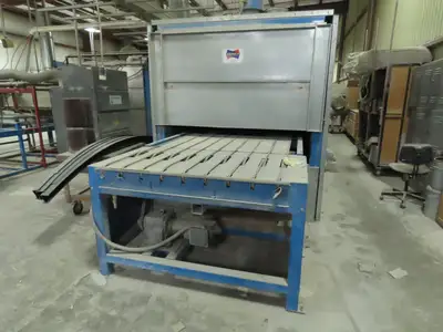 Deimco Flatline Finish Automated Finishing Equipment Cure Oven 48" Spray Booth