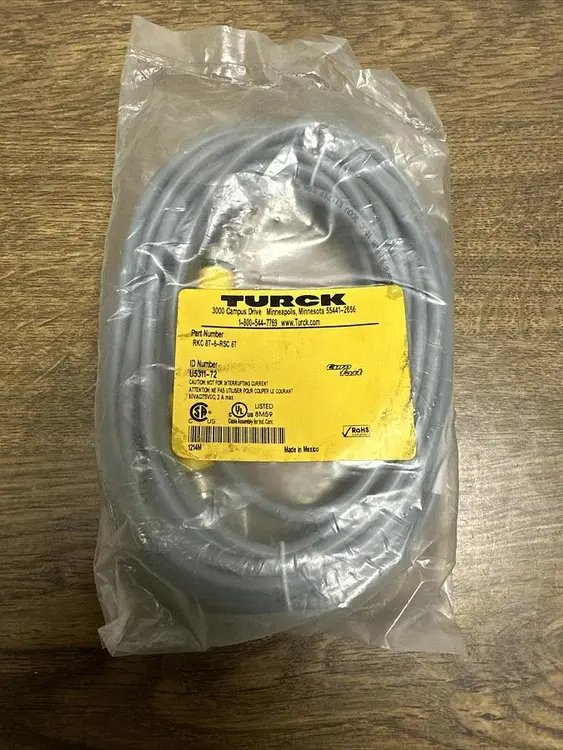 Used TURCK RKC-8T-6-RSC-6T Cable & Wire | Surplus Asset Holdings #1227550