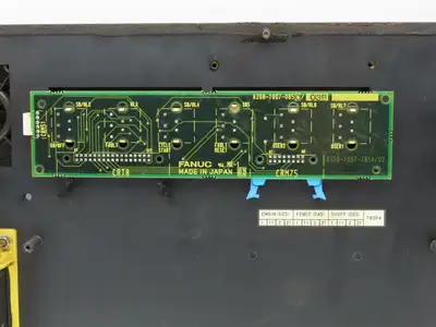 Fanuc A05B-2452-C151 Operator Panel HMI PCMCIA Slot Serial Port E-Stop With Key