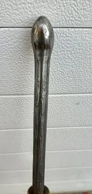 Metal Planishing Ball Tip Spinning Tool ~  28" Length ~ (5799)