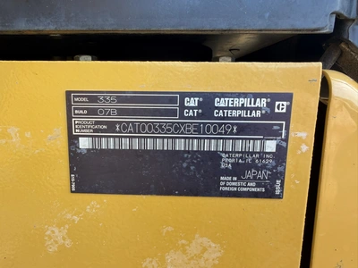 Used 2022 CAT 335 TH Crawler Excavators Michigan US | Miedema Asset Management Group #1483290