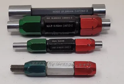 Feg Gage Go/No Go Plug Gauge Tooling & Accessories, Gauges | Machinery Central (4)
